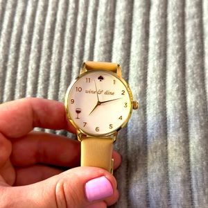 Wine & Dine Kate Spade Pink Watch